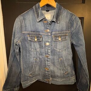 J. Crew Blue Denim Jean Jacket size S, EUC